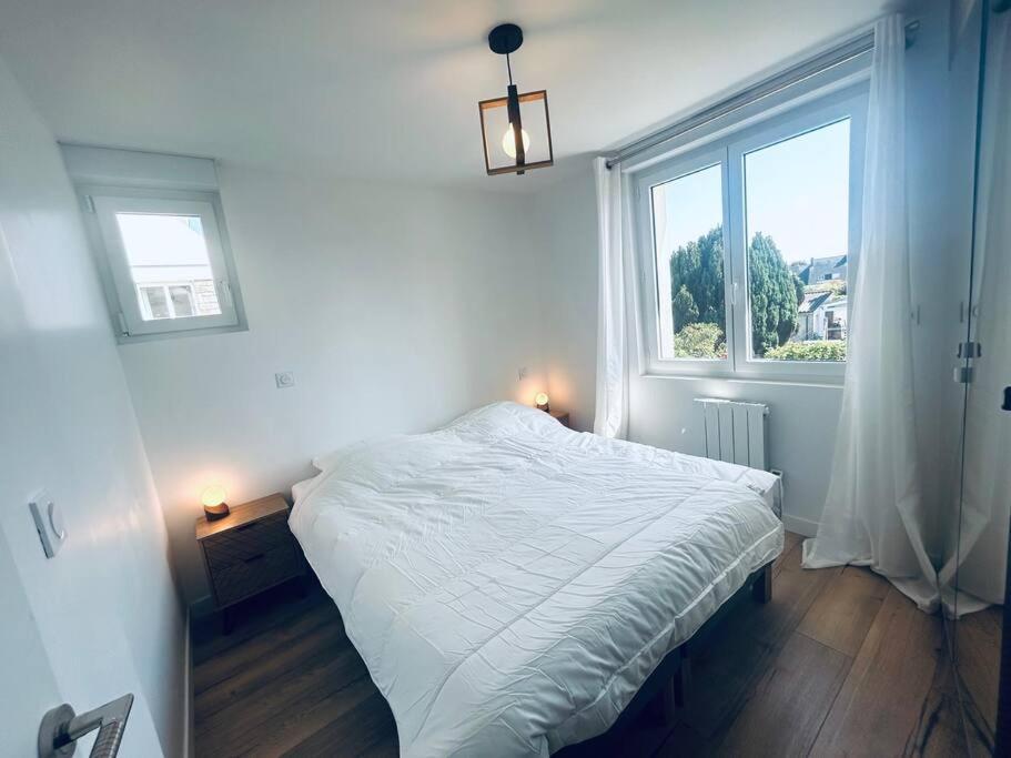 Au Coeur Des Chenes, 2P Apartment Ploemeur Bagian luar foto
